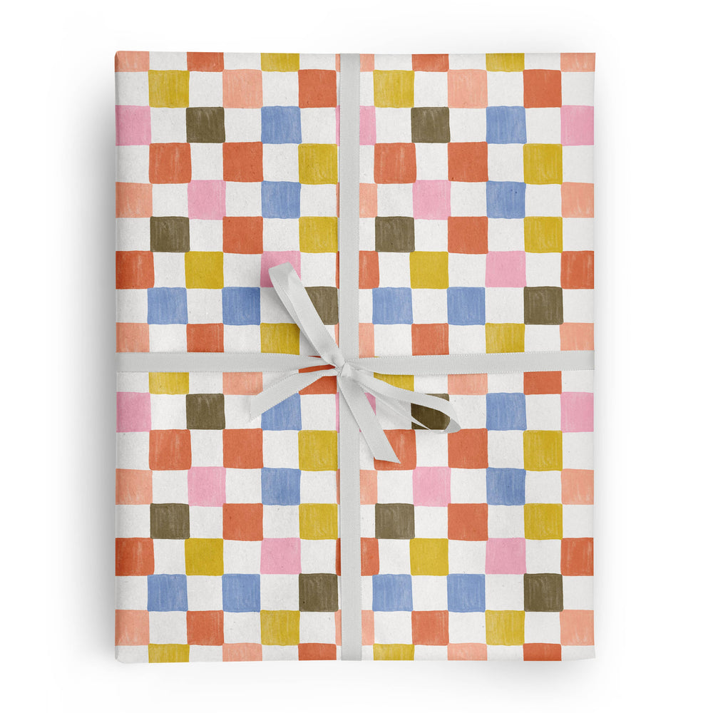 Check Gift Wrap | Roll