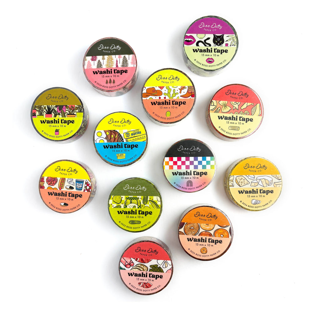 Cheese Please Washi Tape