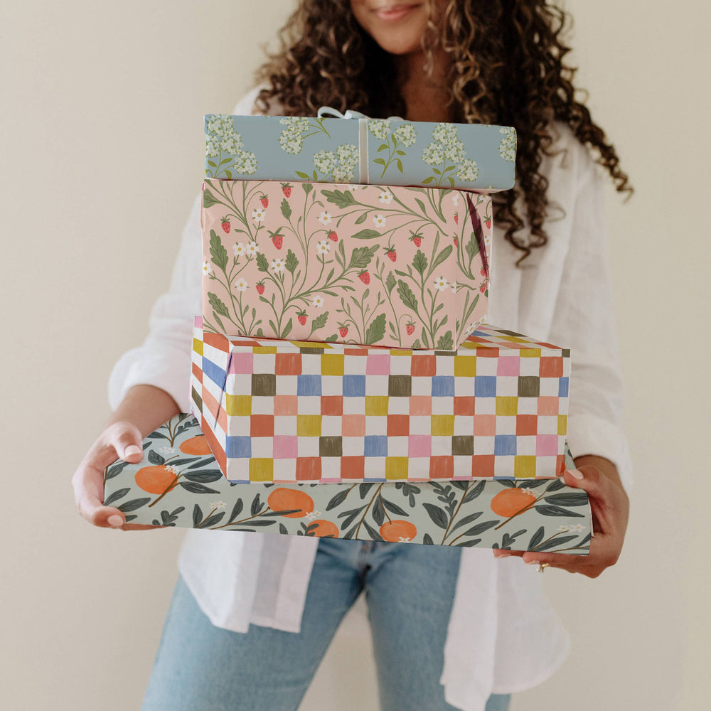 Check Gift Wrap | Roll