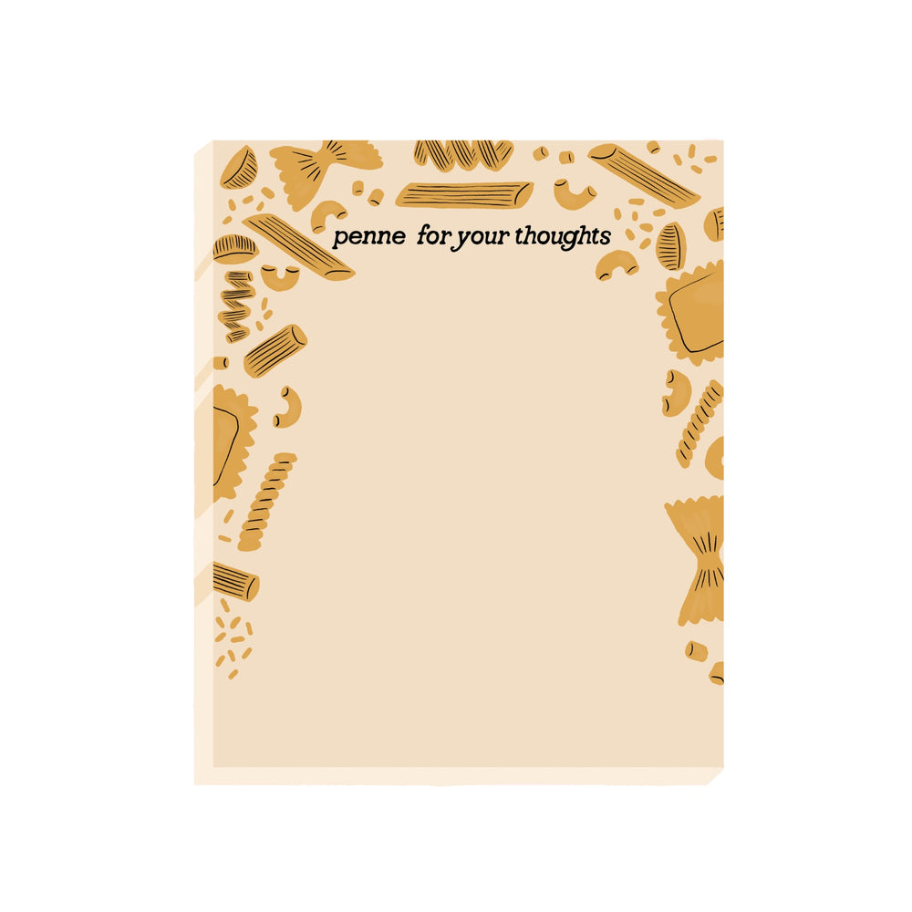 Penne Pasta Notepad