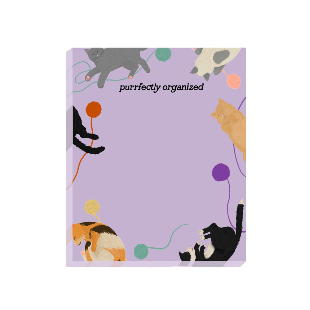 Purrfectly Organized Notepad