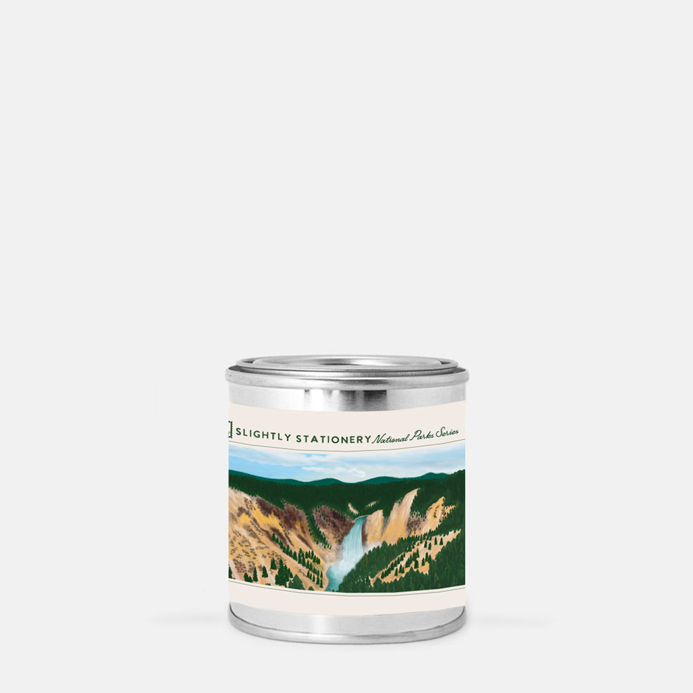 Yellowstone National Park 8 oz. Paint Can Candle