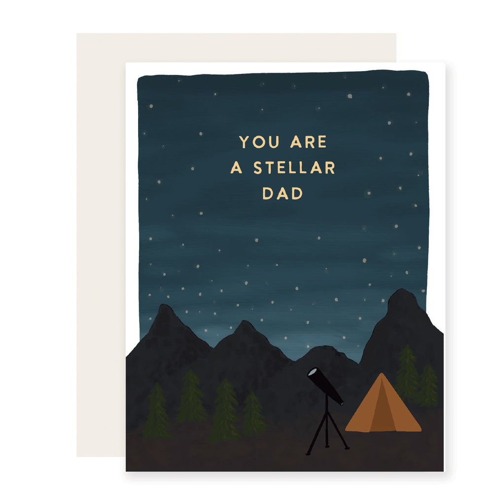 Stellar Dad | Outdoorsy Father'S Day Card