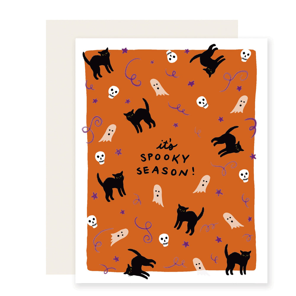 Spooky Season Card | Spooky Halloween Fall Card