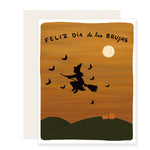Brujas Broom - Spanish Card