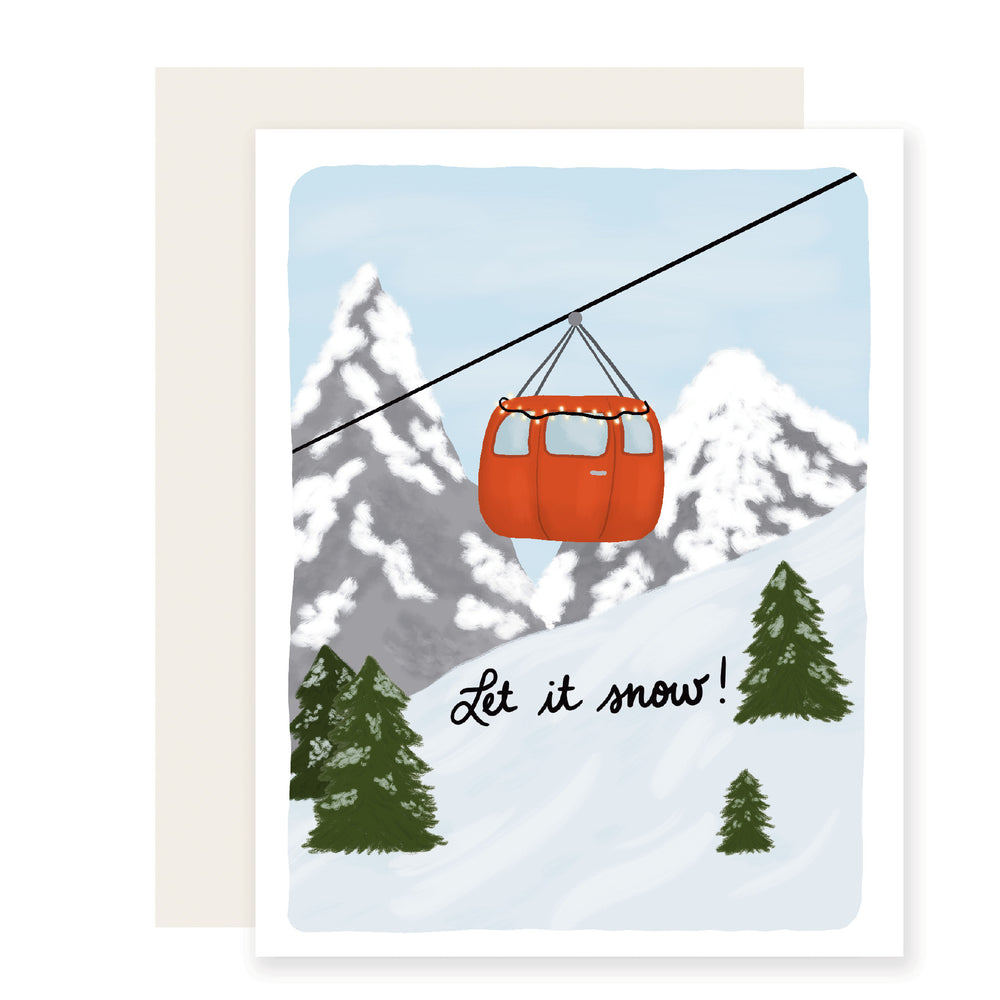 Let it Snow | Let it Snow Card | Season's Greetings Card