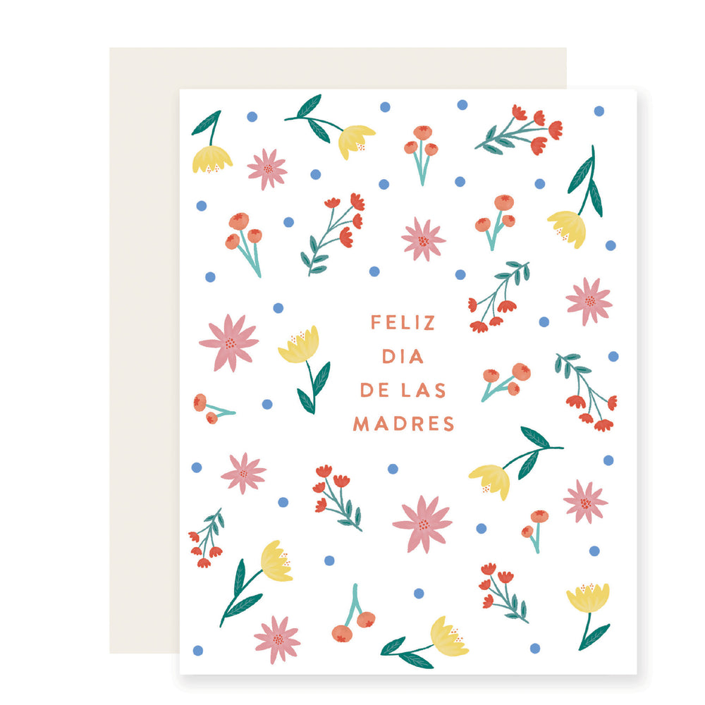 Feliz Dia Floral -  Spanish Card