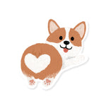 Corgi Butt Sticker | Cute Corgi Dog Sticker