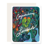 Lovebirds | Congrats Happy Wedding Engagement Card
