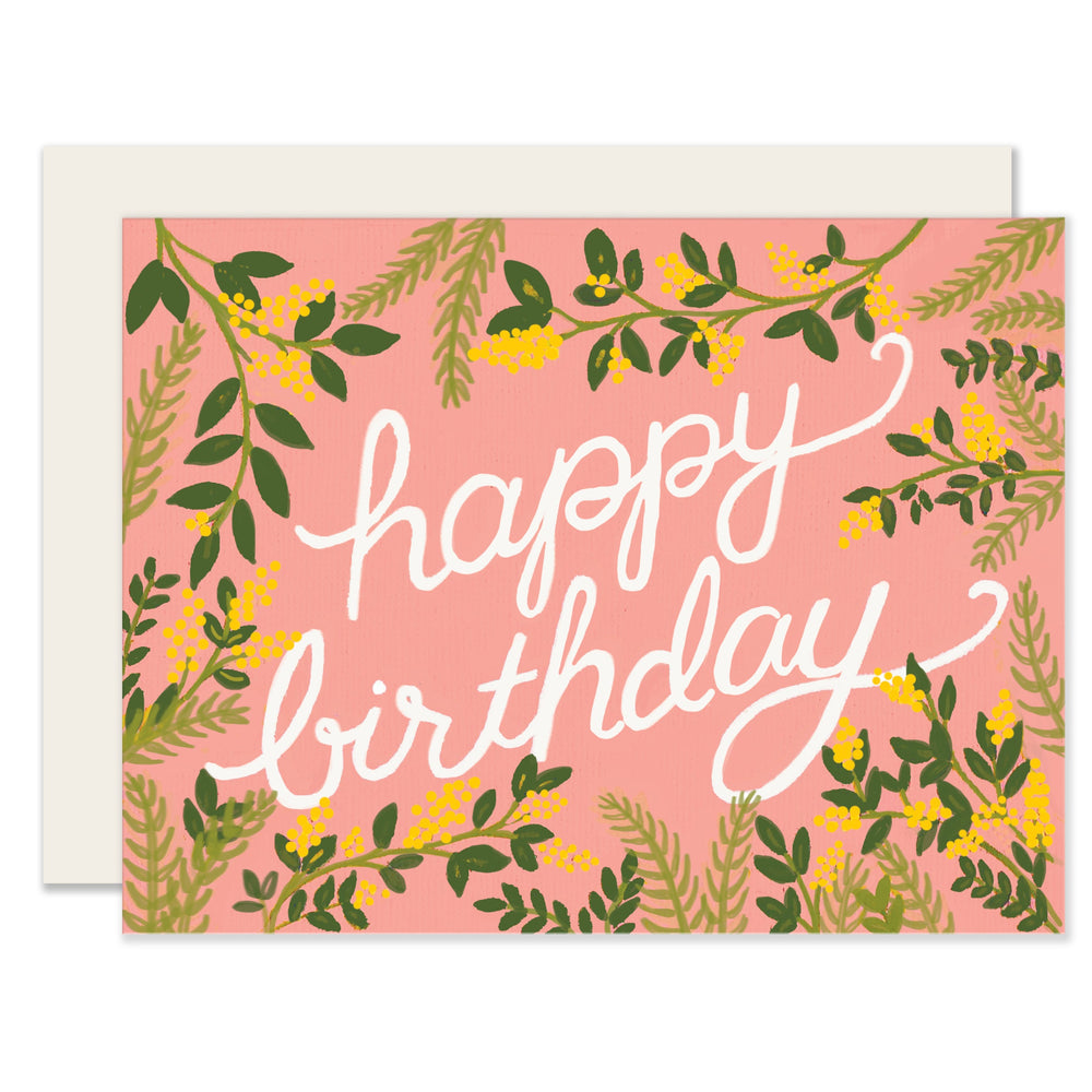 Botanical Birthday | Floral Birthday Card