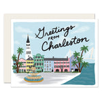 Greetings From Charleston Card