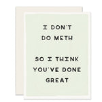 Don'T Do Meth | Funny Father'S Day Card