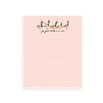 Get Your Ducks In A Row Notepad