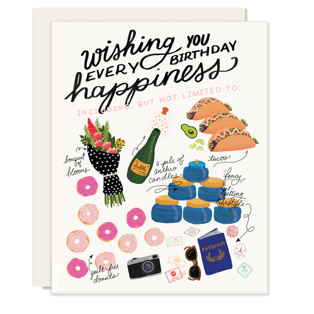 Every Happiness | Birthday Card