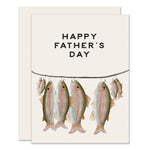 Father'S Day Trout | Father'S Day Card | Fishing Card