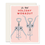 Holiday Workout Card | Funny Holiday Card