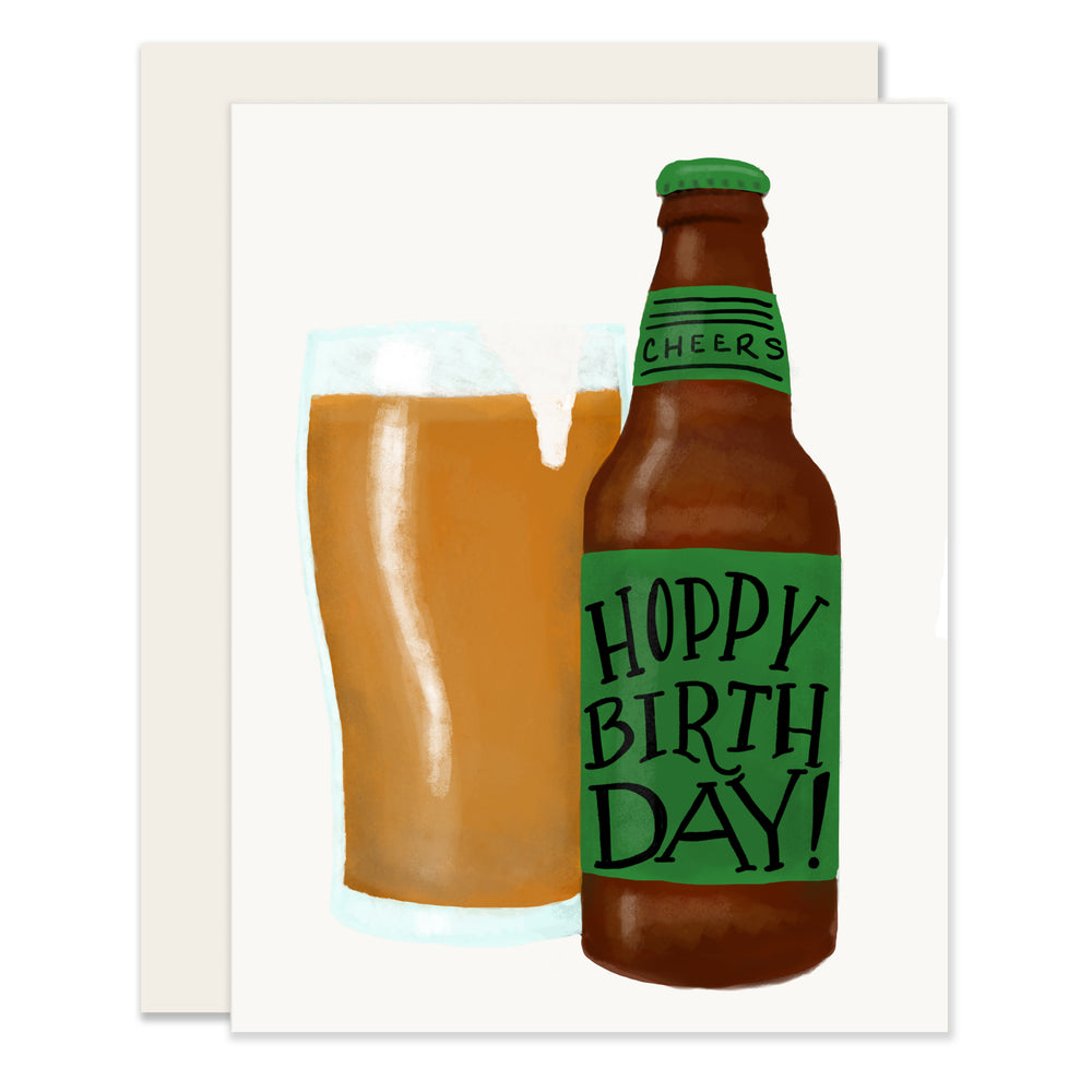 Hoppy Birthday Card | Birthday Beer Card