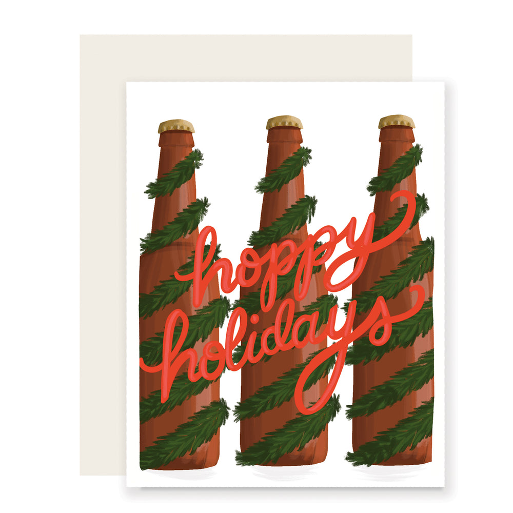 Hoppy Holidays Card | Happy Holidays Card