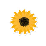a beautiful, cheery sunflower sticker, radiating warmth and positivity. This sticker is like a burst of sunshine in visual form.