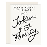 Token of Poverty