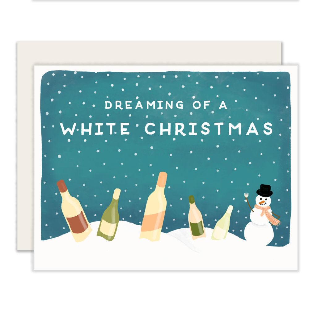 White Christmas Card | Snowy Christmas Card
